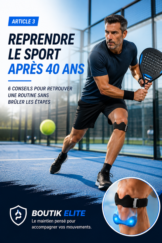 Reprendre le sport après 40 ans : 6 conseils pour retrouver une routine sans brûler les étapes